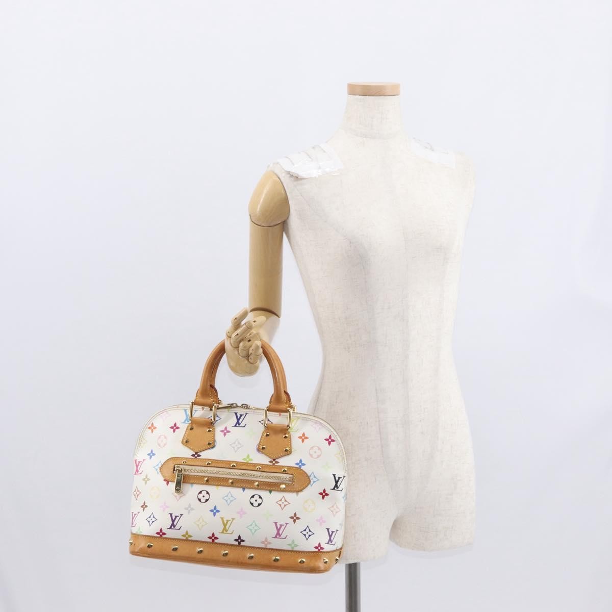 Louis Vuitton Alma Handbag Monogram Multicolor Multicolour Canvas Handbag (Pre-Owned)
