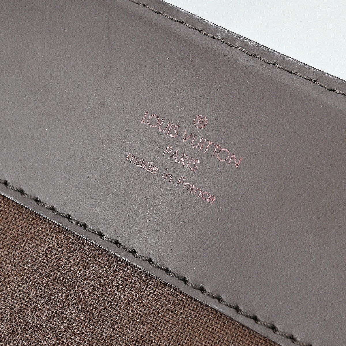 Louis Vuitton Broadway Bag Damier Brown Canvas Shoulder Bag Bag (Pre-Owned)