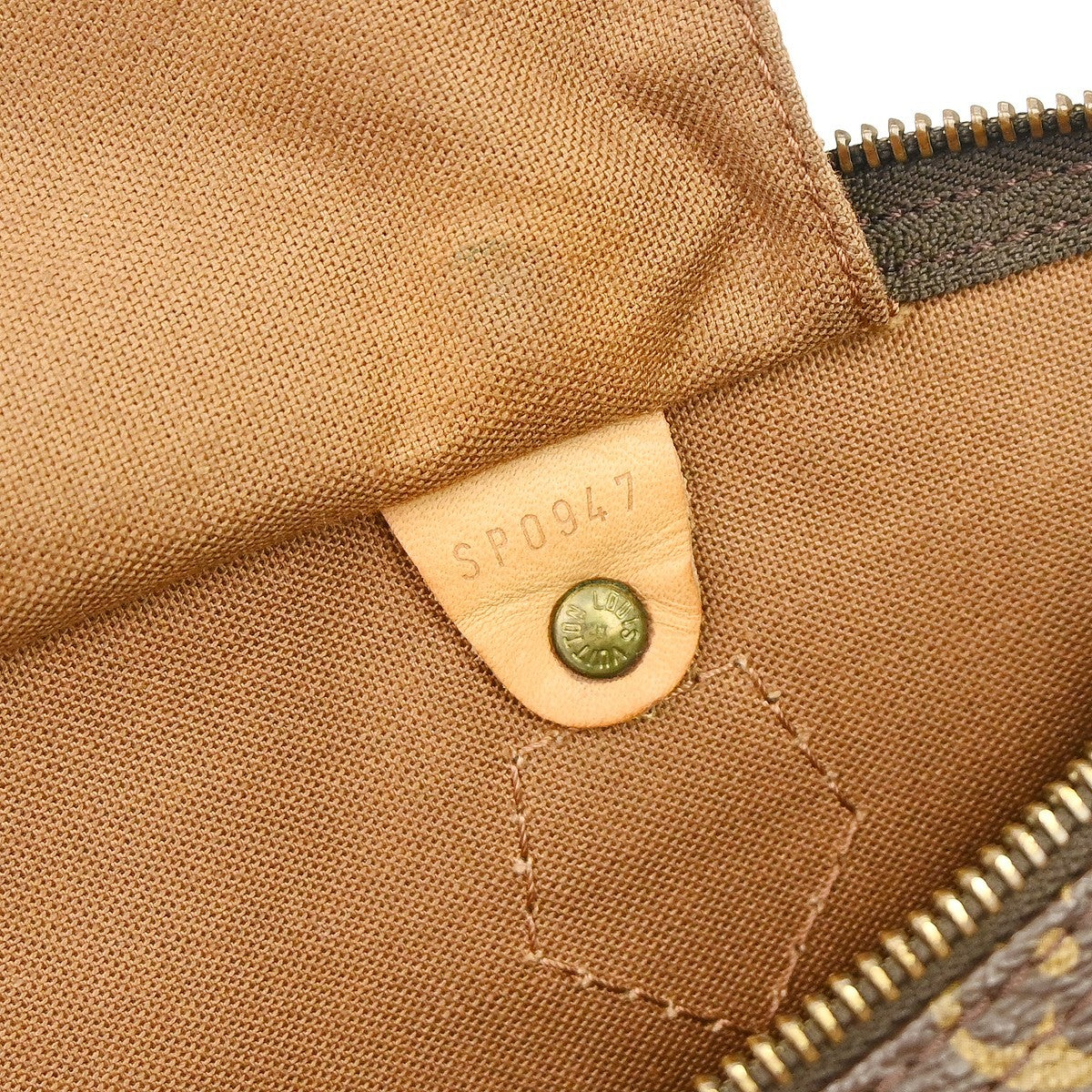 Louis Vuitton Speedy Handbag Monogram Canvas Brown Canvas Handbag (Pre-Owned)