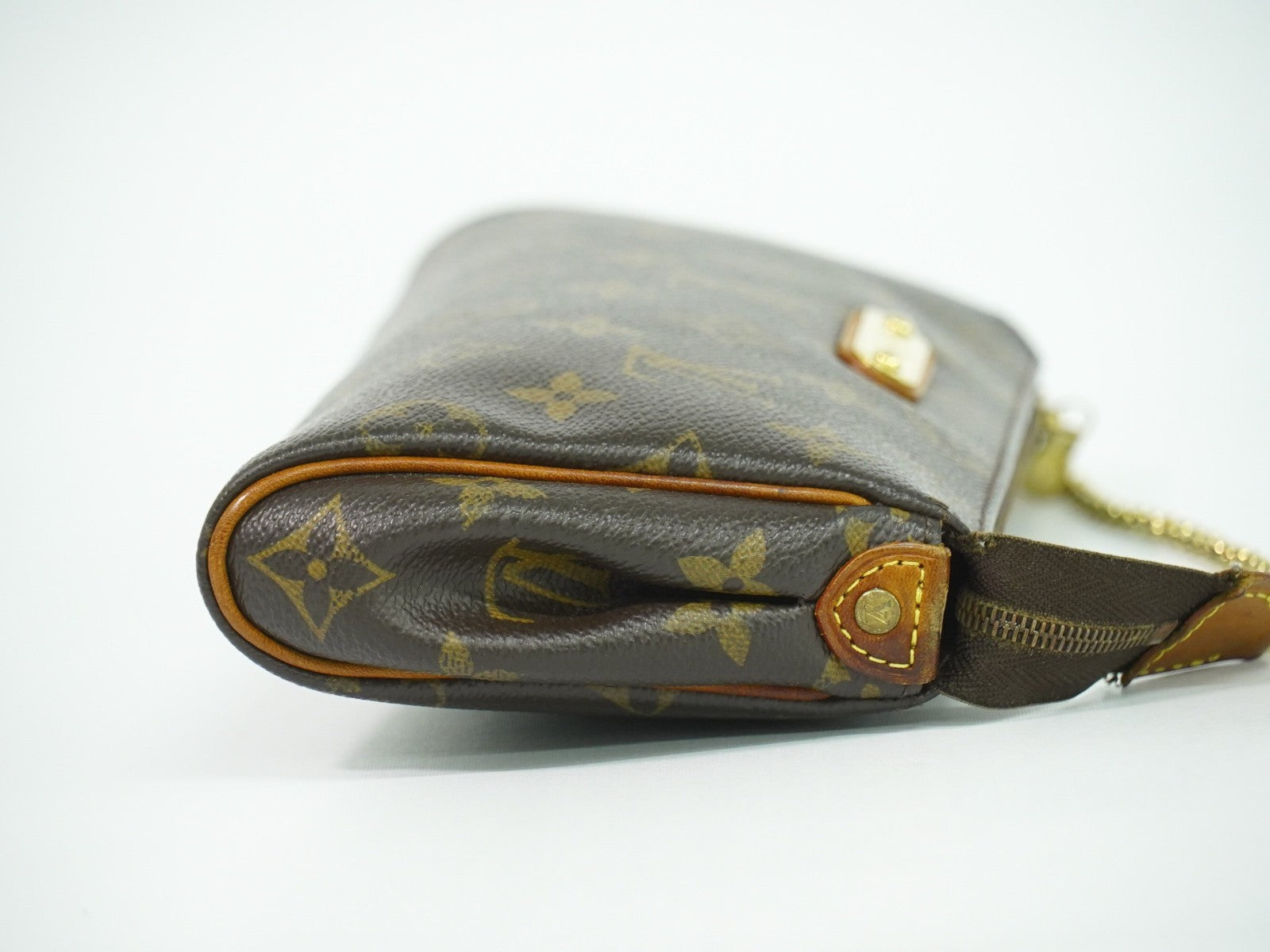 Louis Vuitton Eva Handbag Monogram Canvas Brown Canvas Clutche & Pouche Bag (Pre-Owned)