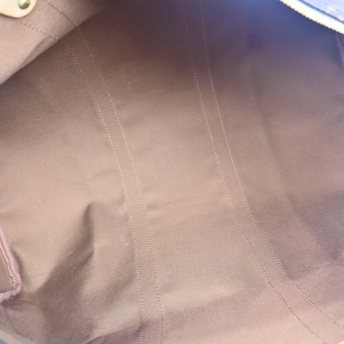 Louis Vuitton Keepall Bag Monogram Canvas Brown Canvas Travel Bag Bag (Pre-Owned)