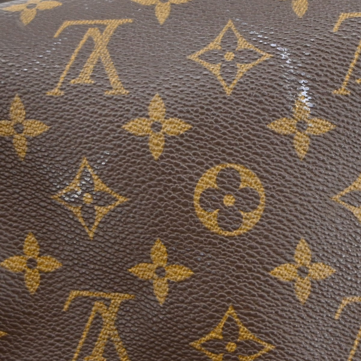 Louis Vuitton Keepall Bag Monogram Canvas Brown Canvas Travel Bag Bag (Pre-Owned)