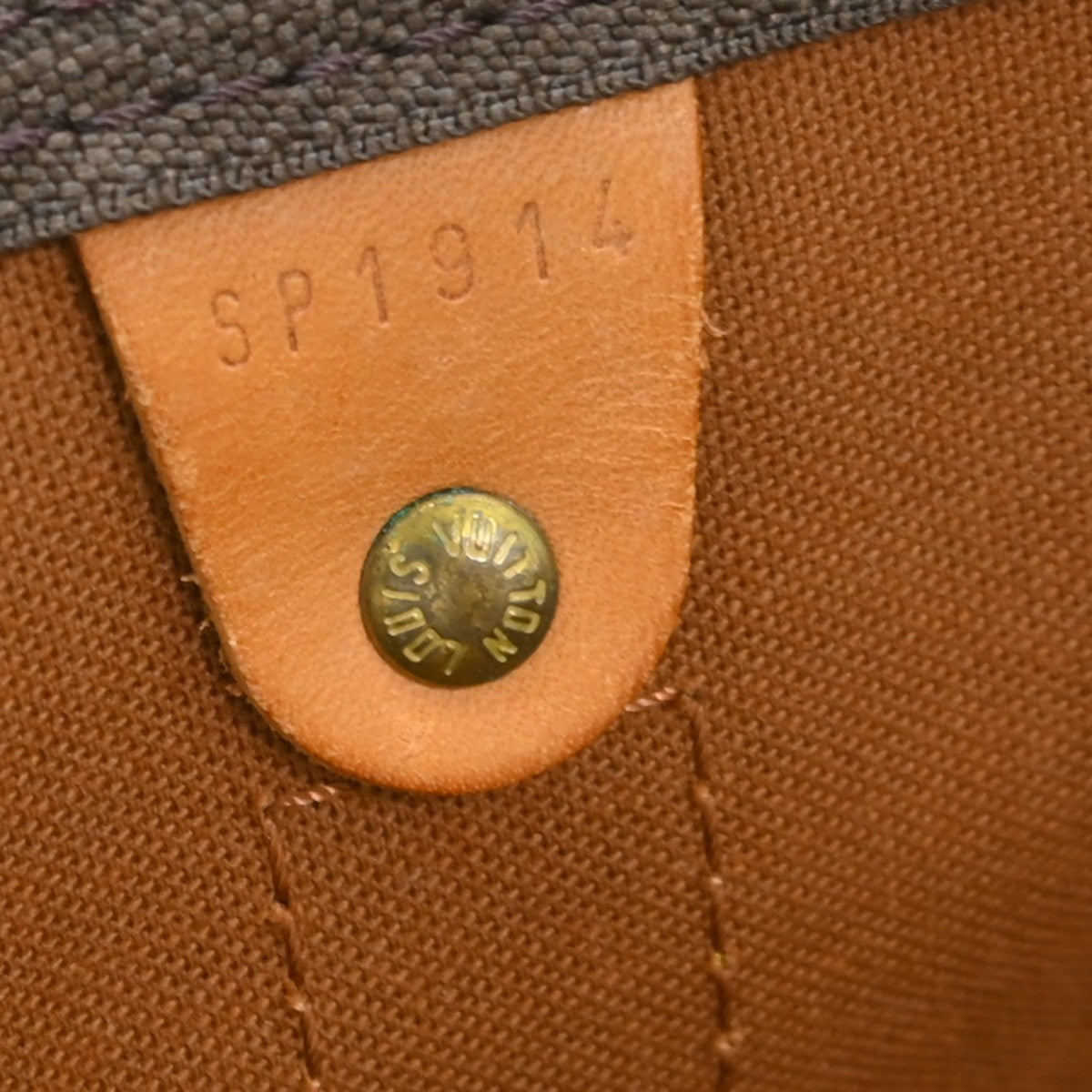 Louis Vuitton Keepall Bag Monogram Canvas Brown Canvas Travel Bag Bag (Pre-Owned)
