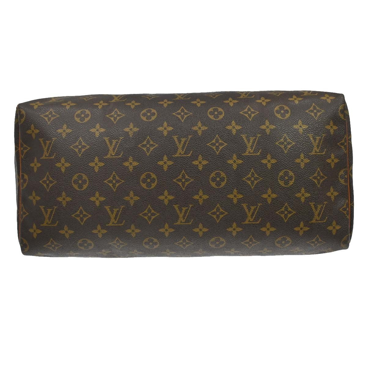 Louis Vuitton Speedy Handbag Monogram Canvas Brown Canvas Handbag (Pre-Owned)
