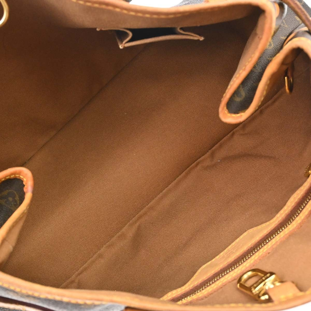 Louis Vuitton Batignolles Handbag Monogram Canvas Brown Canvas Shoulder Bag Bag (Pre-Owned)