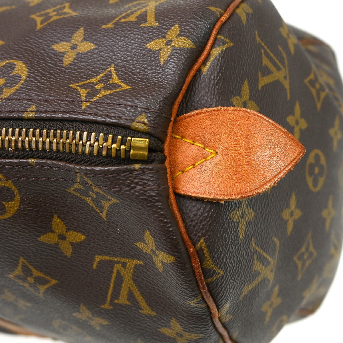 Louis Vuitton Keepall Bag Monogram Canvas Brown Canvas Travel Bag Bag (Pre-Owned)