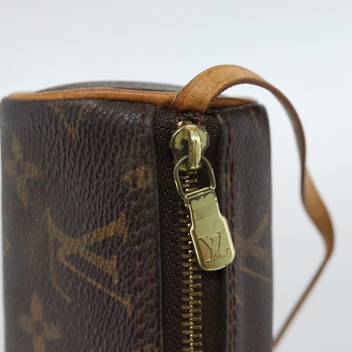 Louis Vuitton Papillon Pochette Monogram Canvas Brown Canvas Clutche & Pouche Bag (Pre-Owned)
