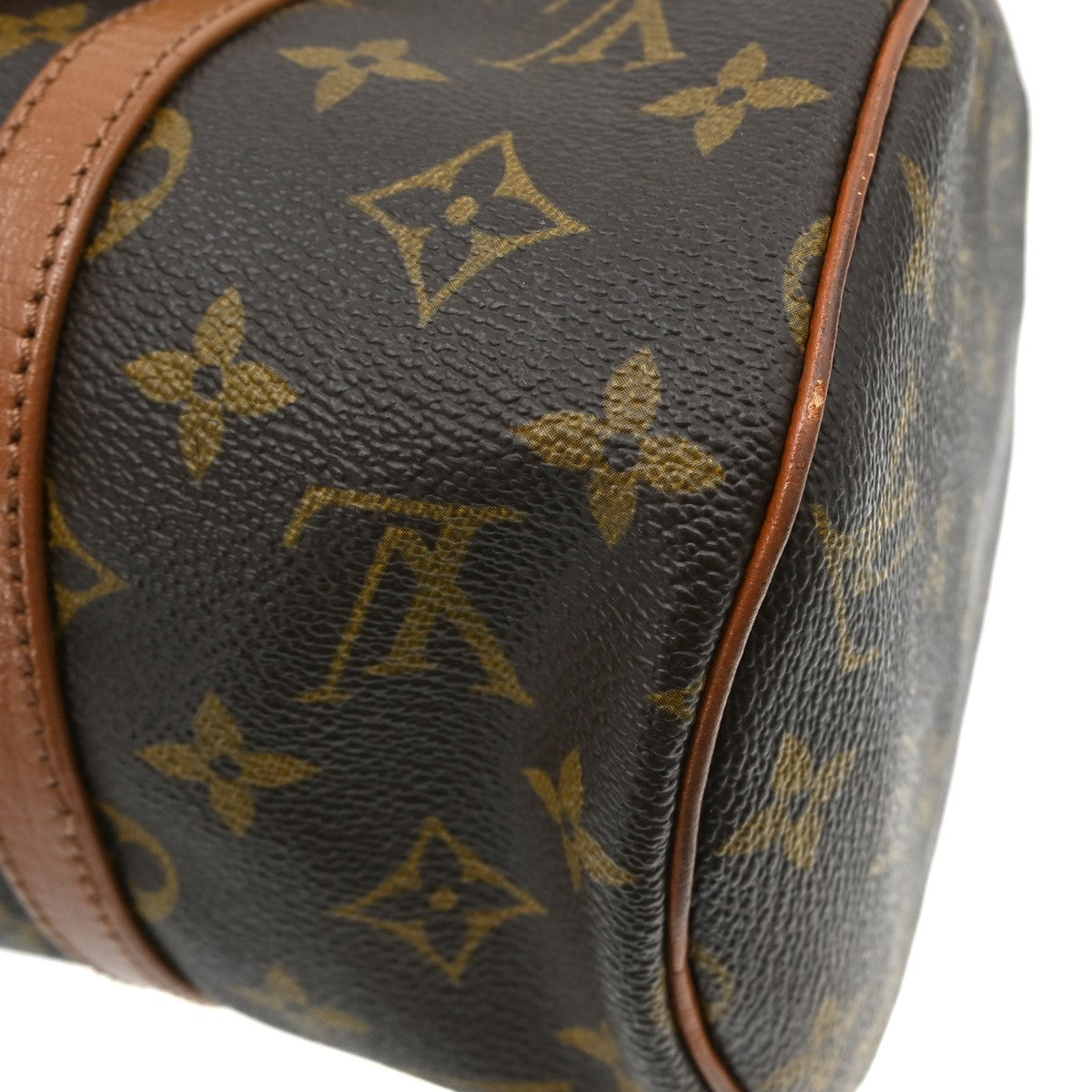 Louis Vuitton Papillon Handbag Monogram Canvas Brown Canvas Handbag (Pre-Owned)
