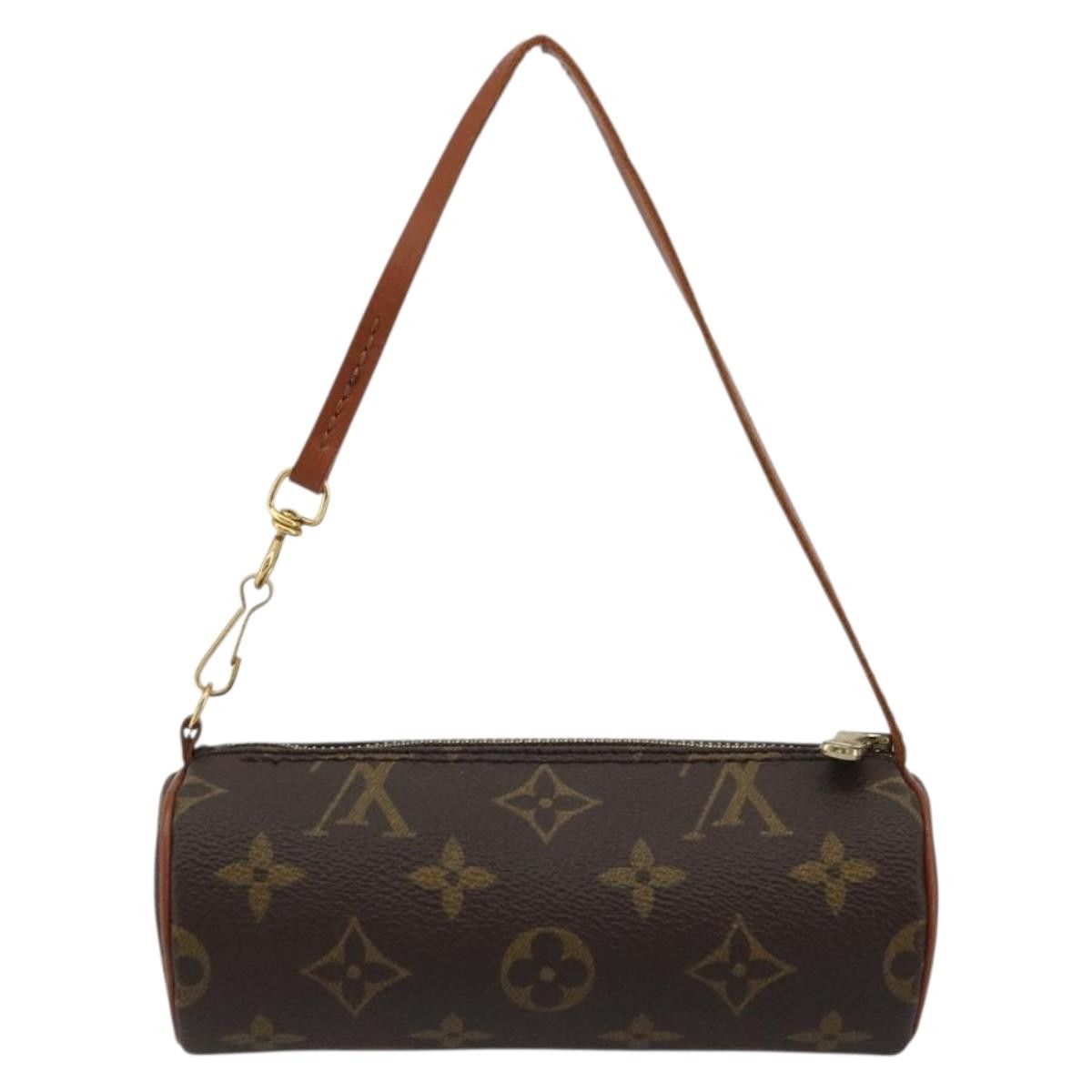 Louis Vuitton Papillon Pochette Monogram Canvas Brown Canvas Clutche & Pouche Bag (Pre-Owned)