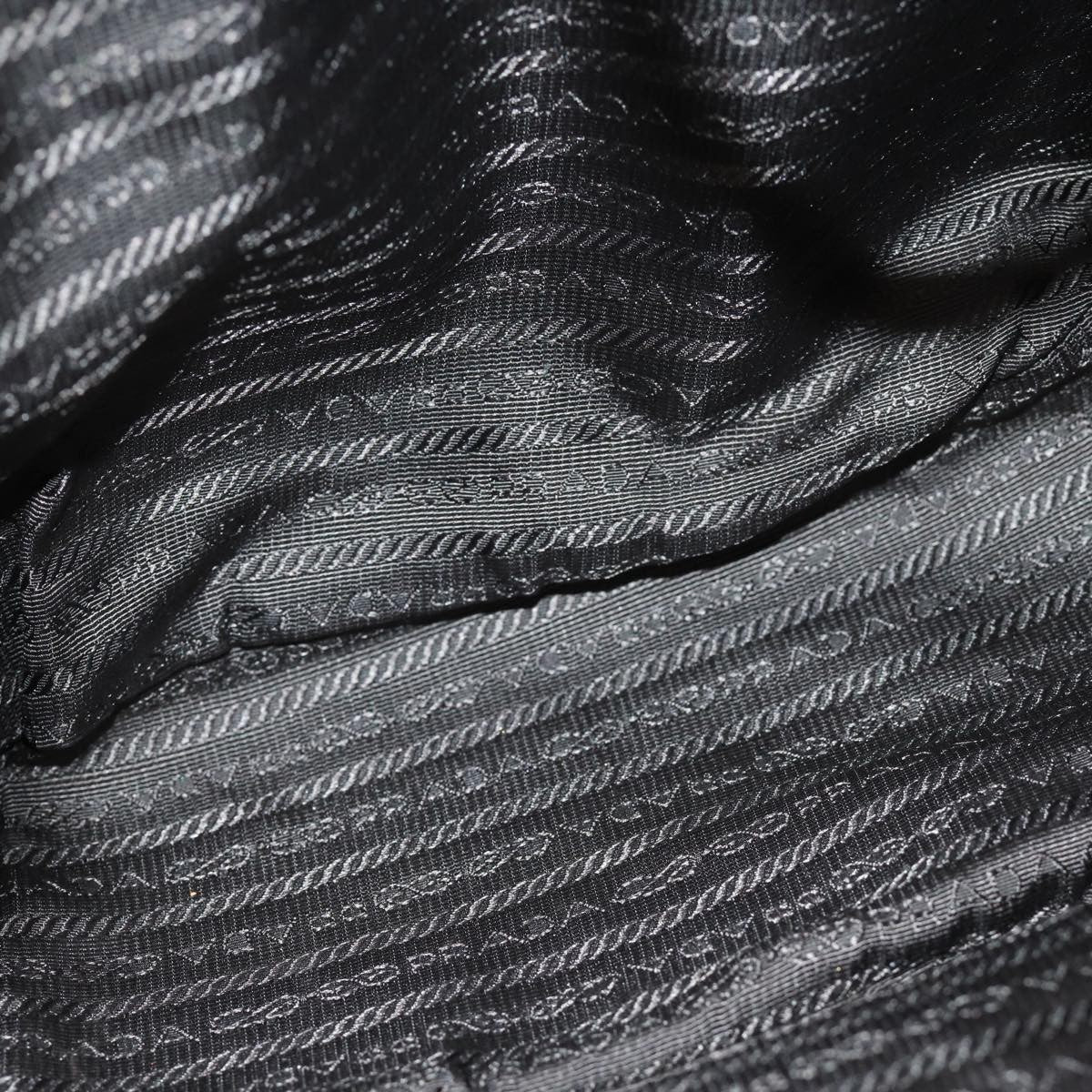 Prada Belted Hobo Vitello Daino Silver Leather Shoulder Bag Bag (Pre-Owned)