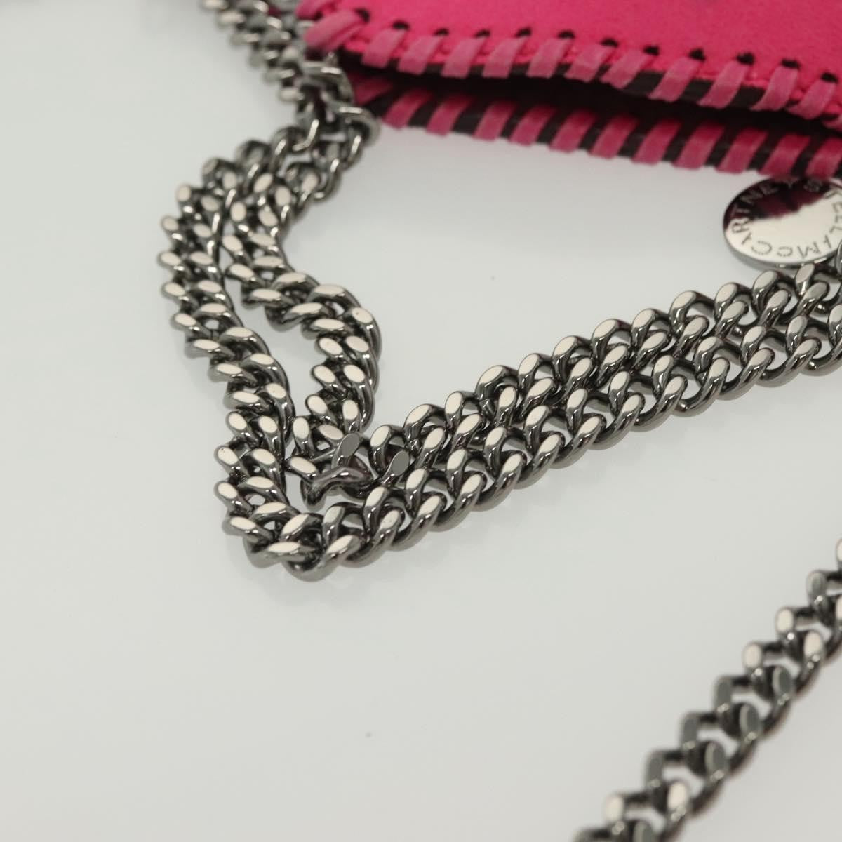 Stella Mccartney Falabella Tote Suede Pink Suede Bag (Pre-Owned)