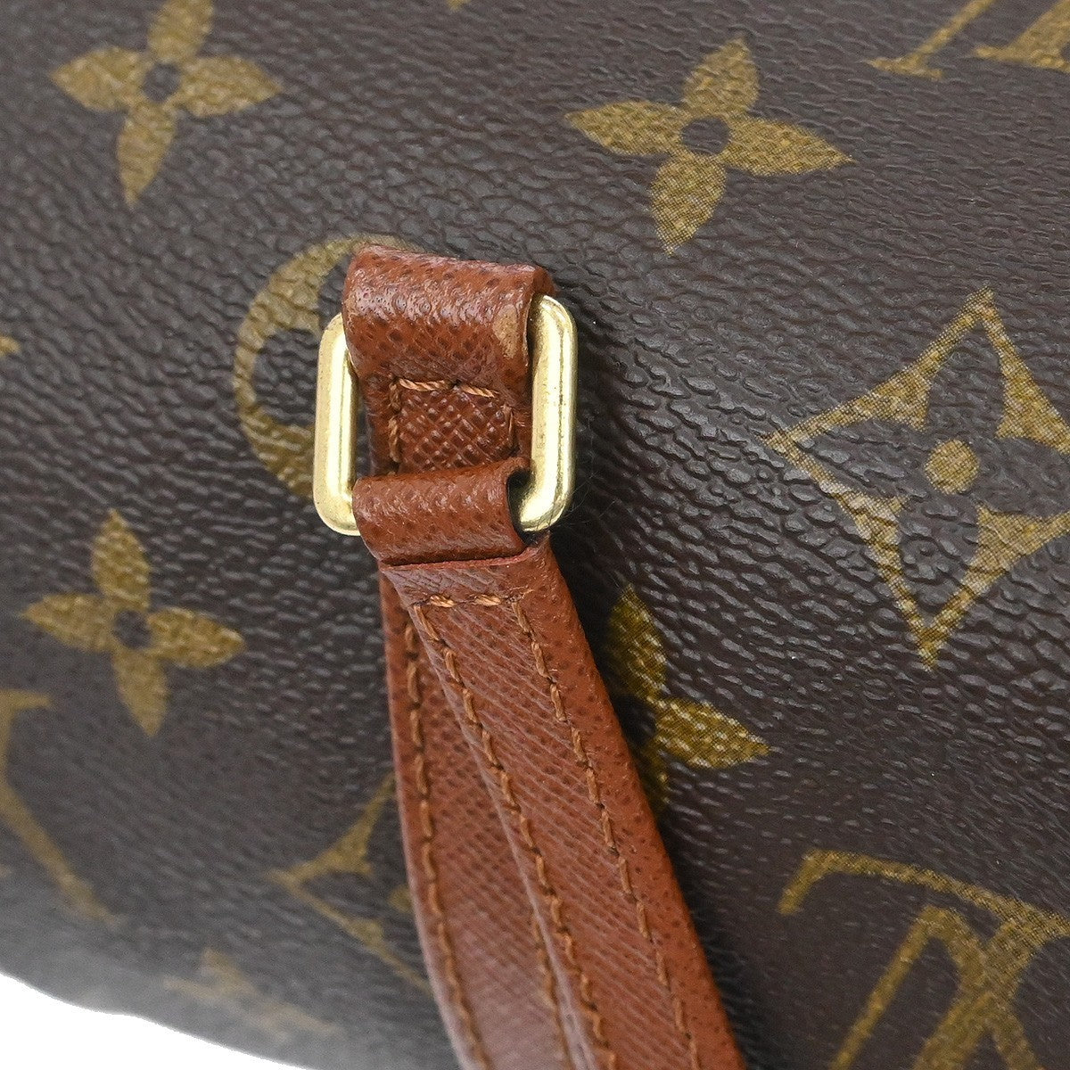 Louis Vuitton Papillon Handbag Monogram Canvas Brown Canvas Handbag (Pre-Owned)