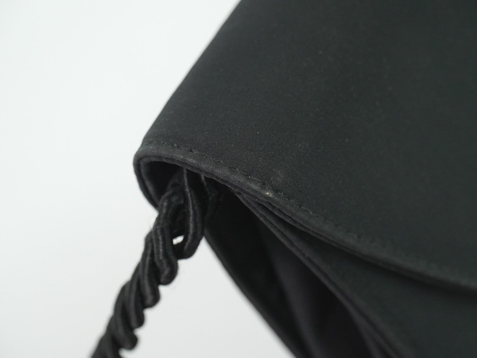 Salvatore Ferragamo Vintage Shoulder Bag Nylon Black Nylon Shoulder Bag Bag (Pre-Owned)