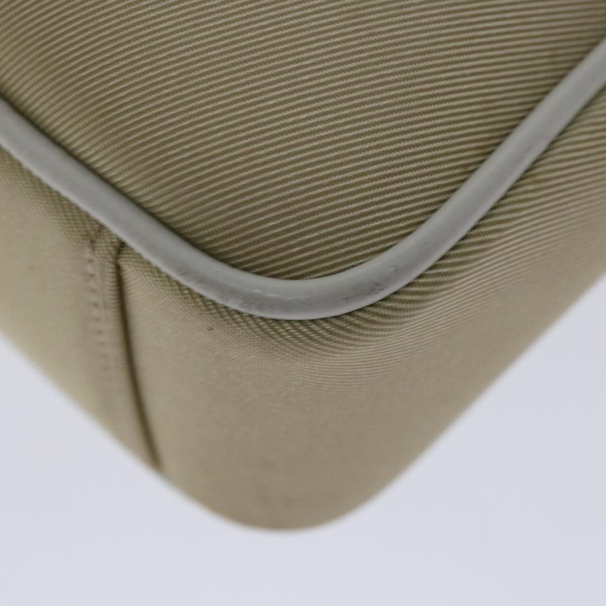 Burberry Nova Check Shoulder Bag Canvas Beige Canvas Shoulder Bag Bag (Pre-Owned)