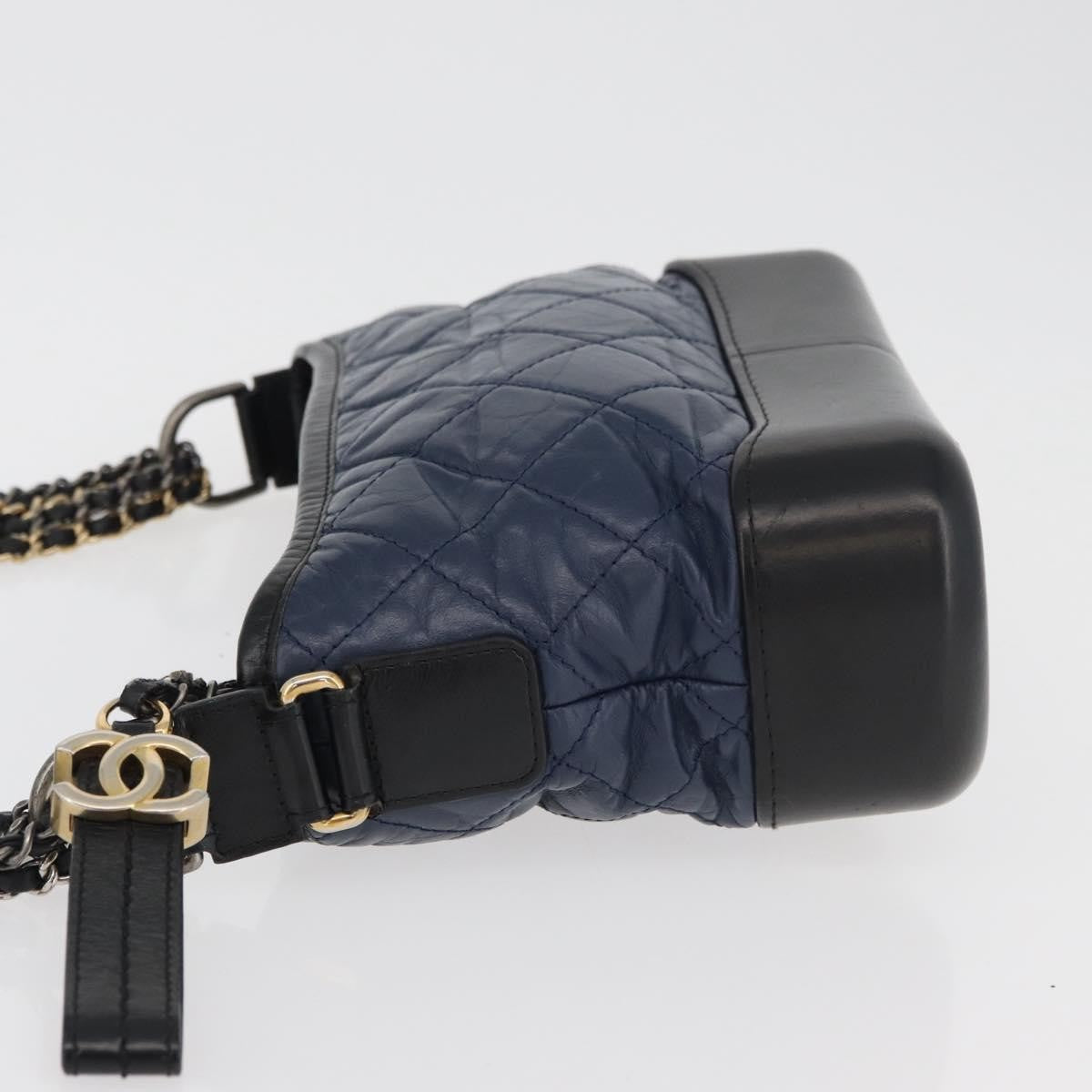 Chanel Gabrielle Hobo Quilted Aged Calfskin Multicolour Leather Shoulder Bag Bag (Pre-Owned)
