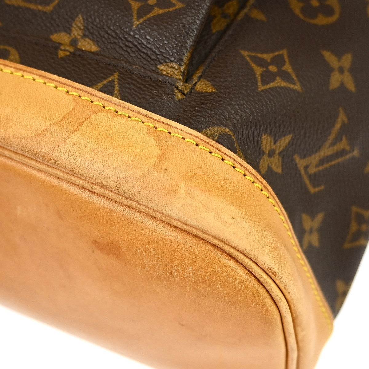 Louis Vuitton Vintage Montsouris Backpack Monogram Canvas Brown Canvas Backpack Bag (Pre-Owned)
