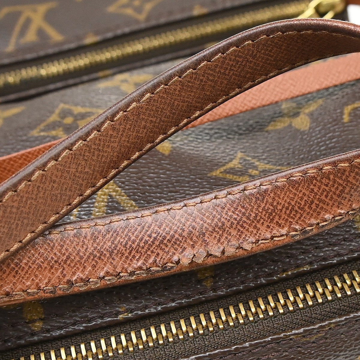 Louis Vuitton Papillon Handbag Monogram Canvas Brown Canvas Handbag (Pre-Owned)