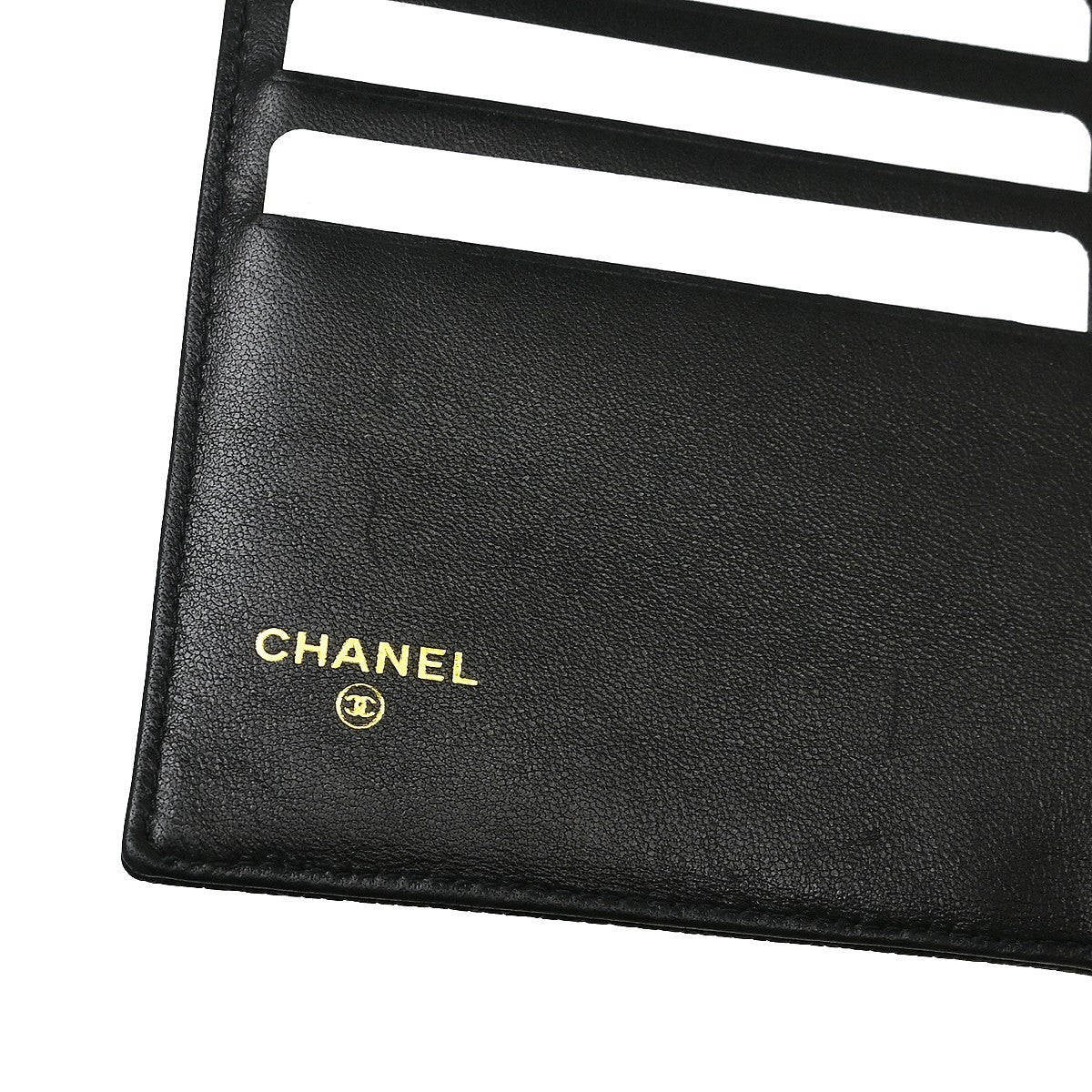 Chanel Timeless Cc French Wallet Caviar Black Calfskin Wallets Accessory (Pre-Owned)
