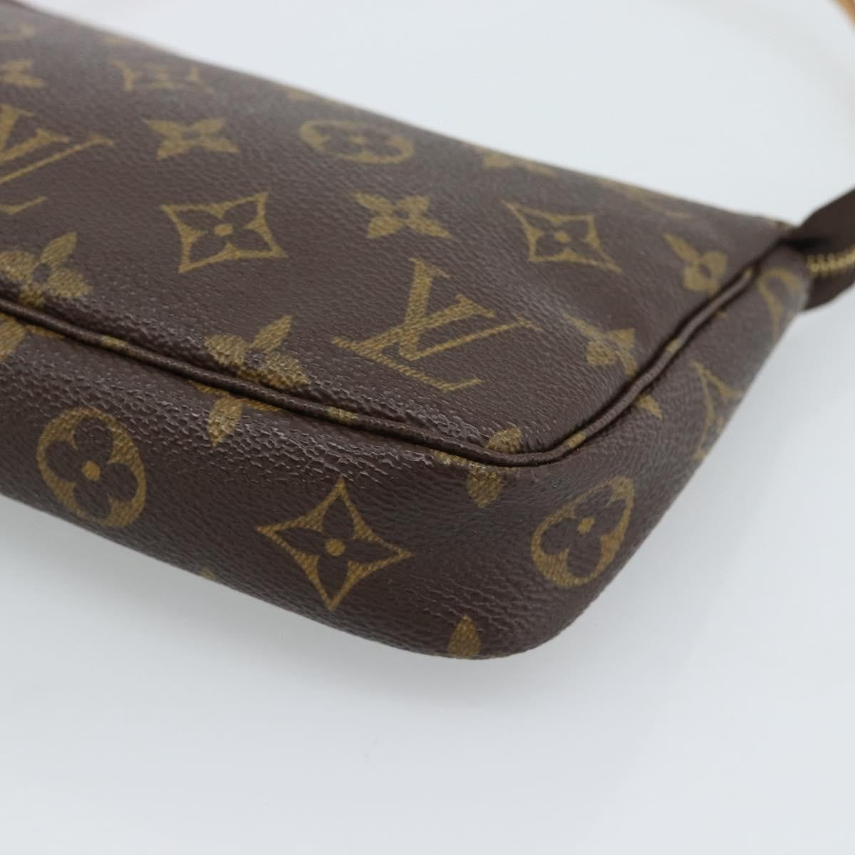 Louis Vuitton Pochette Accessoires Nm Monogram Canvas Brown Canvas Clutche & Pouche Bag (Pre-Owned)
