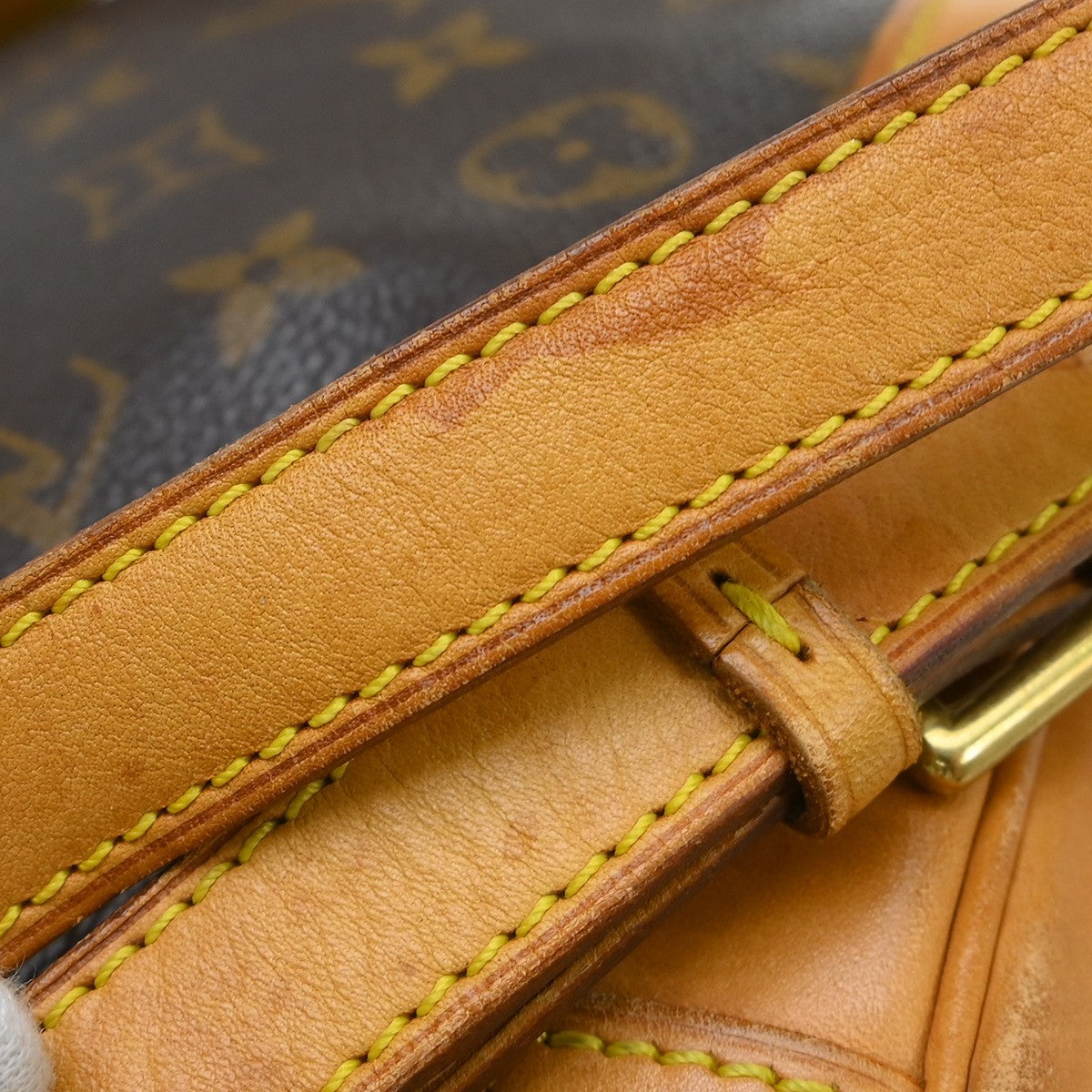 Louis Vuitton Vintage Montsouris Backpack Monogram Canvas Brown Canvas Backpack Bag (Pre-Owned)