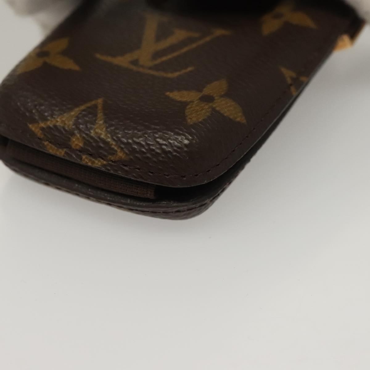 Louis Vuitton Etui Phone Case Monogram Canvas Brown Canvas Bag (Pre-Owned)
