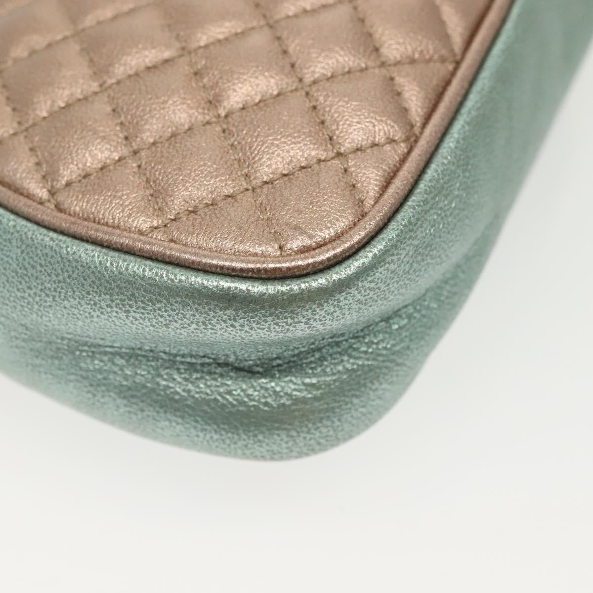Gucci Trapuntata Camera Shoulder Bag Quilted Laminated Leather Multicolour Leather Shoulder Bag Bag (Pre-Owned)