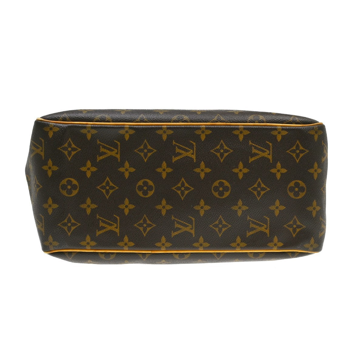 Louis Vuitton Batignolles Handbag Monogram Canvas Brown Canvas Tote Bag Bag (Pre-Owned)