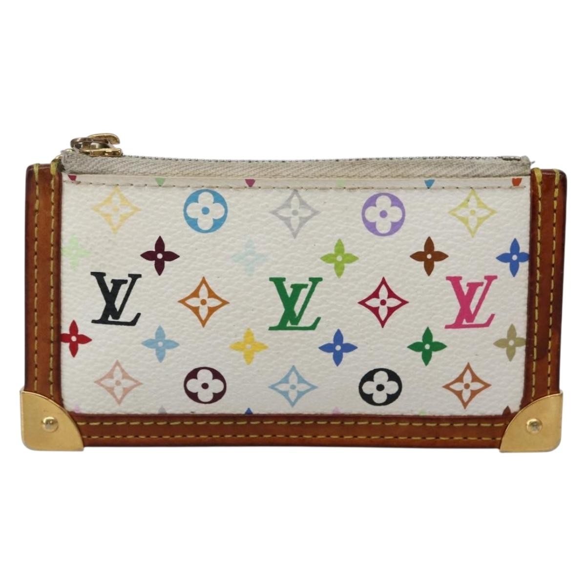 Louis Vuitton Pochette Clés Monogram Canvas Multicolour Canvas Wallets Accessory (Pre-Owned)