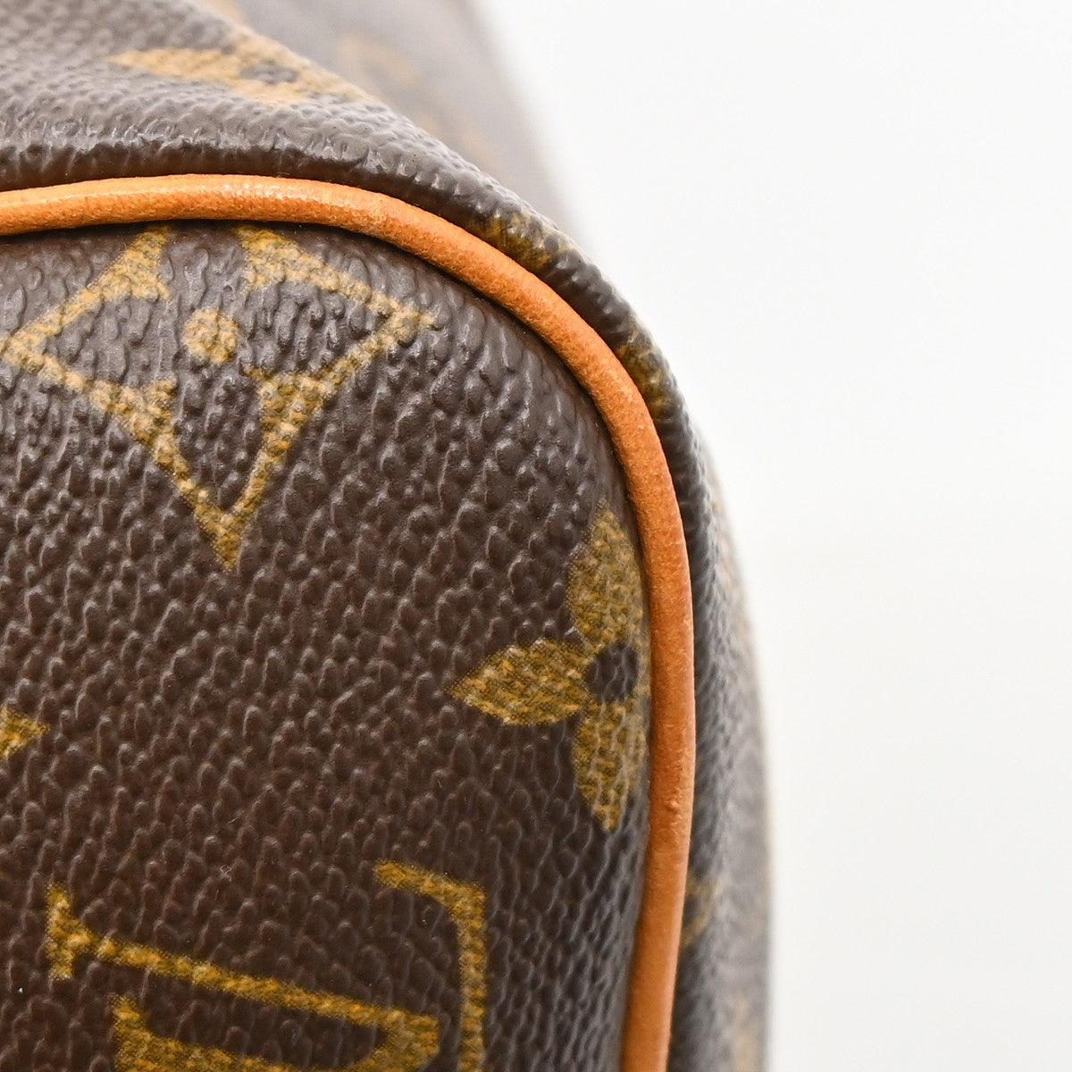 Louis Vuitton Speedy Handbag Monogram Canvas Brown Canvas Handbag (Pre-Owned)