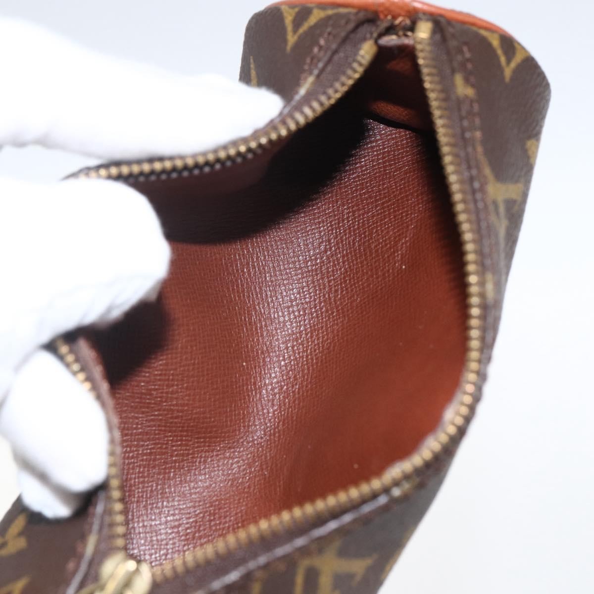 Louis Vuitton Papillon Pochette Monogram Canvas Brown Canvas Clutche & Pouche Bag (Pre-Owned)