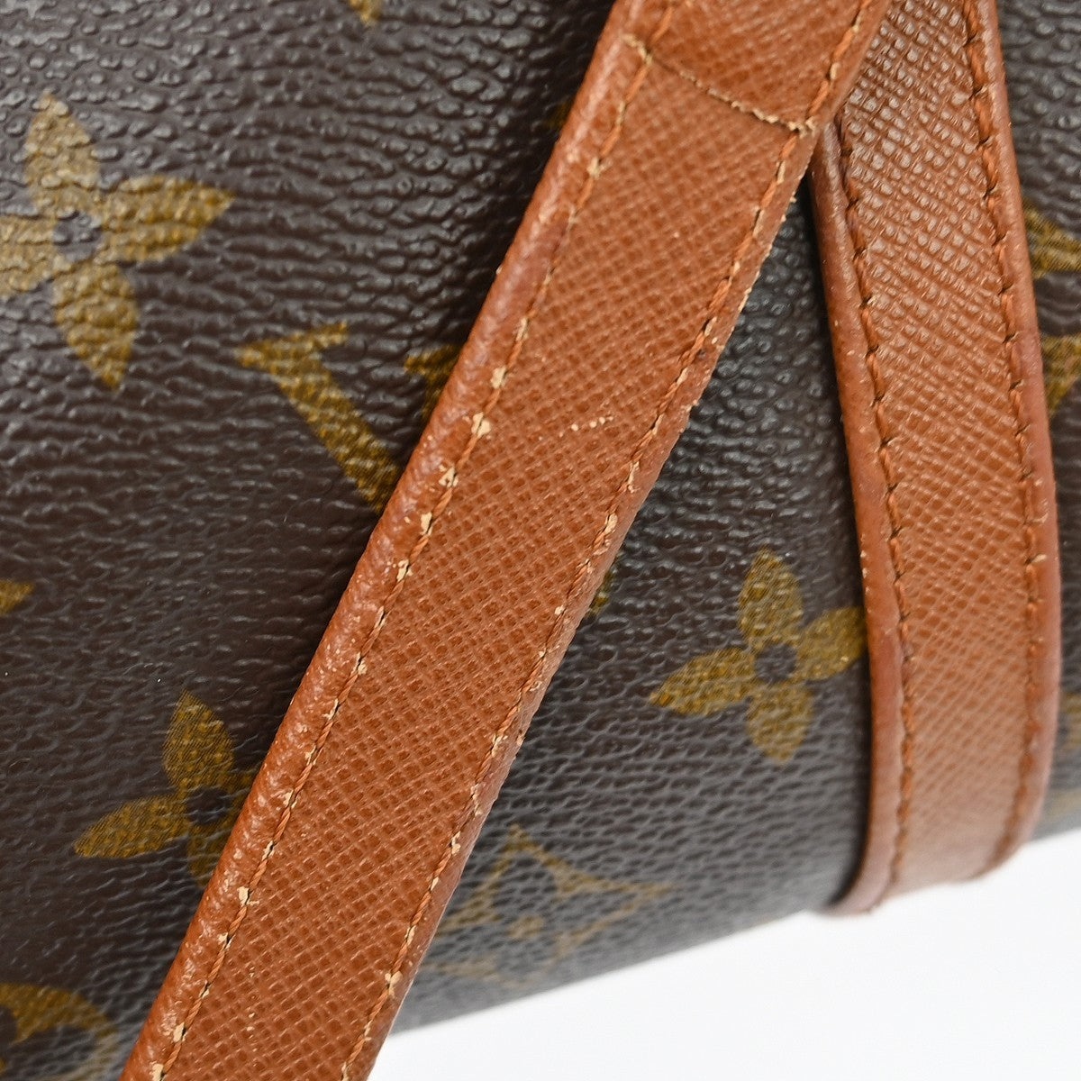 Louis Vuitton Papillon Handbag Monogram Canvas Brown Canvas Handbag (Pre-Owned)