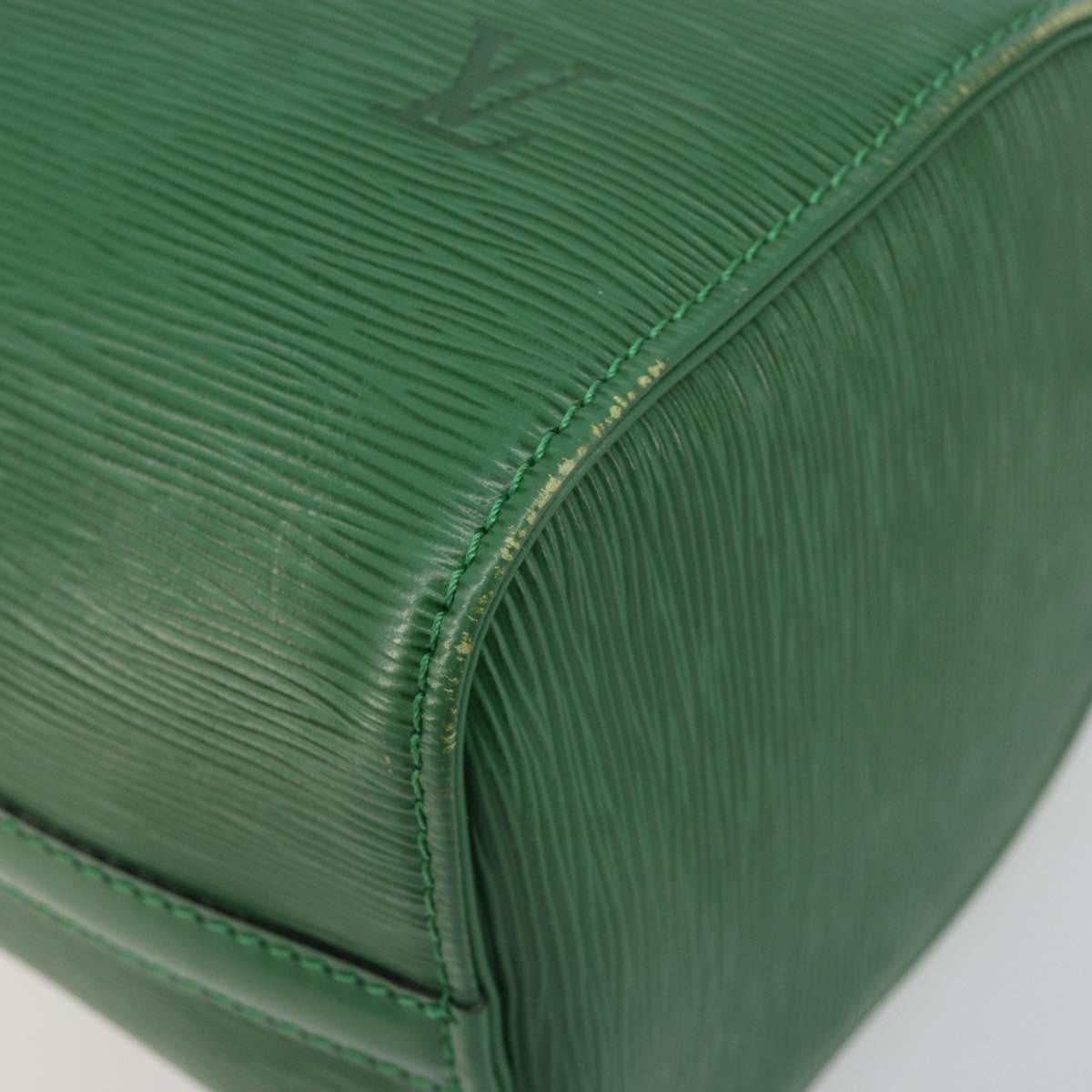 Louis Vuitton Speedy Handbag Epi Leather Green Leather Handbag (Pre-Owned)