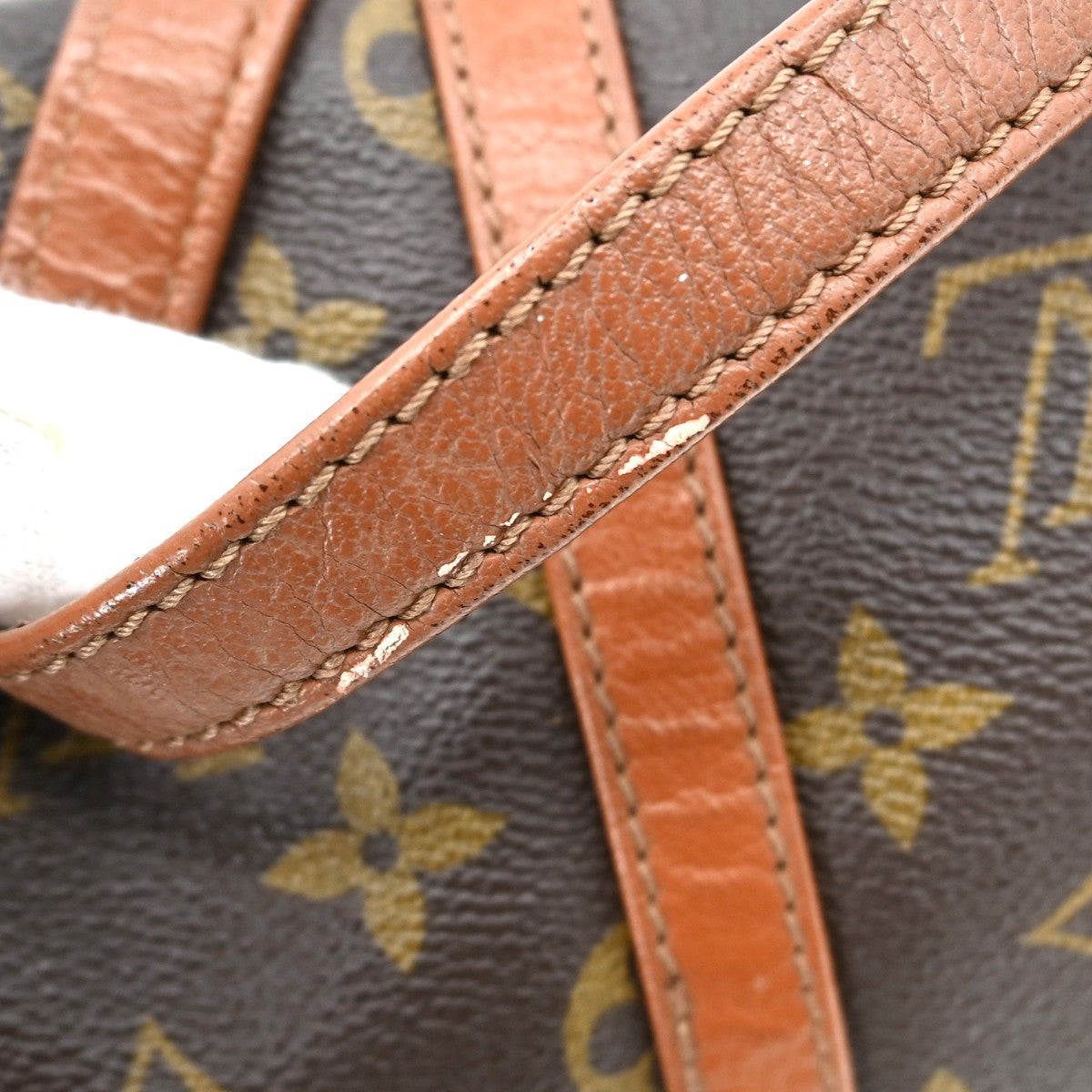 Louis Vuitton Papillon Handbag Monogram Canvas Brown Canvas Handbag (Pre-Owned)