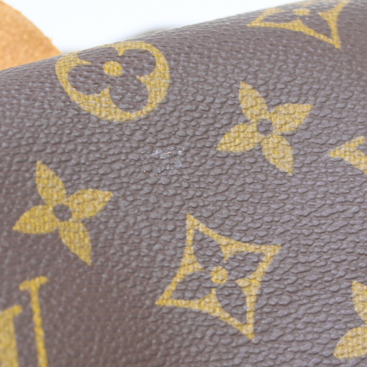 Louis Vuitton Speedy Handbag Monogram Canvas Brown Canvas Handbag (Pre-Owned)