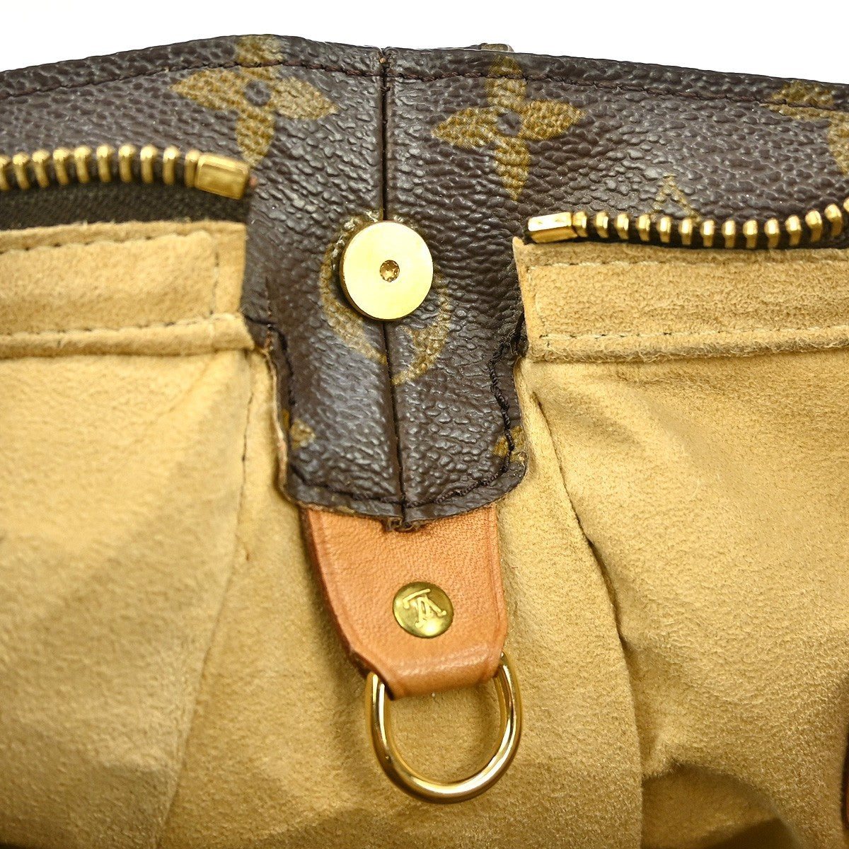 Louis Vuitton Monogram Looping Handbag Monogram Canvas Brown Canvas Shoulder Bag Bag (Pre-Owned)