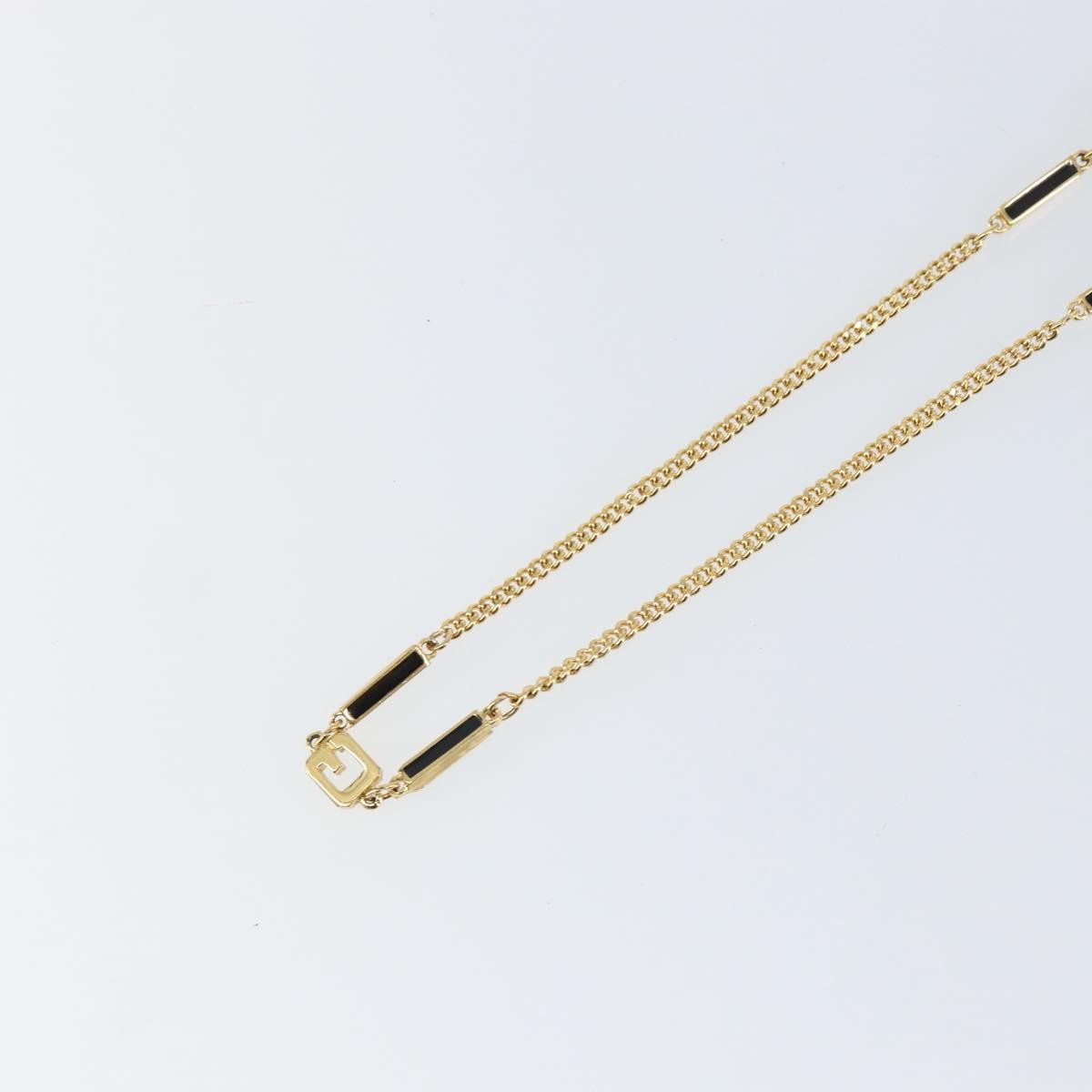 Givenchy Logo G Necklace Metal Gold Metal Necklace Jewelry (Pre-Owned)