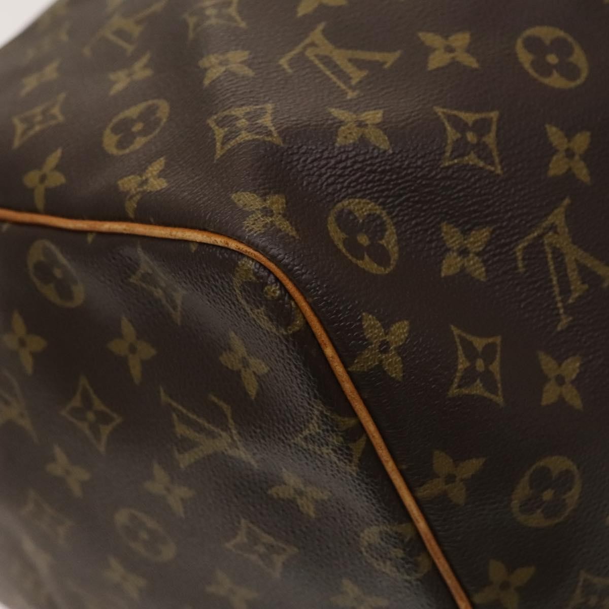 Louis Vuitton Keepall Bag Monogram Canvas Brown Canvas Travel Bag Bag (Pre-Owned)