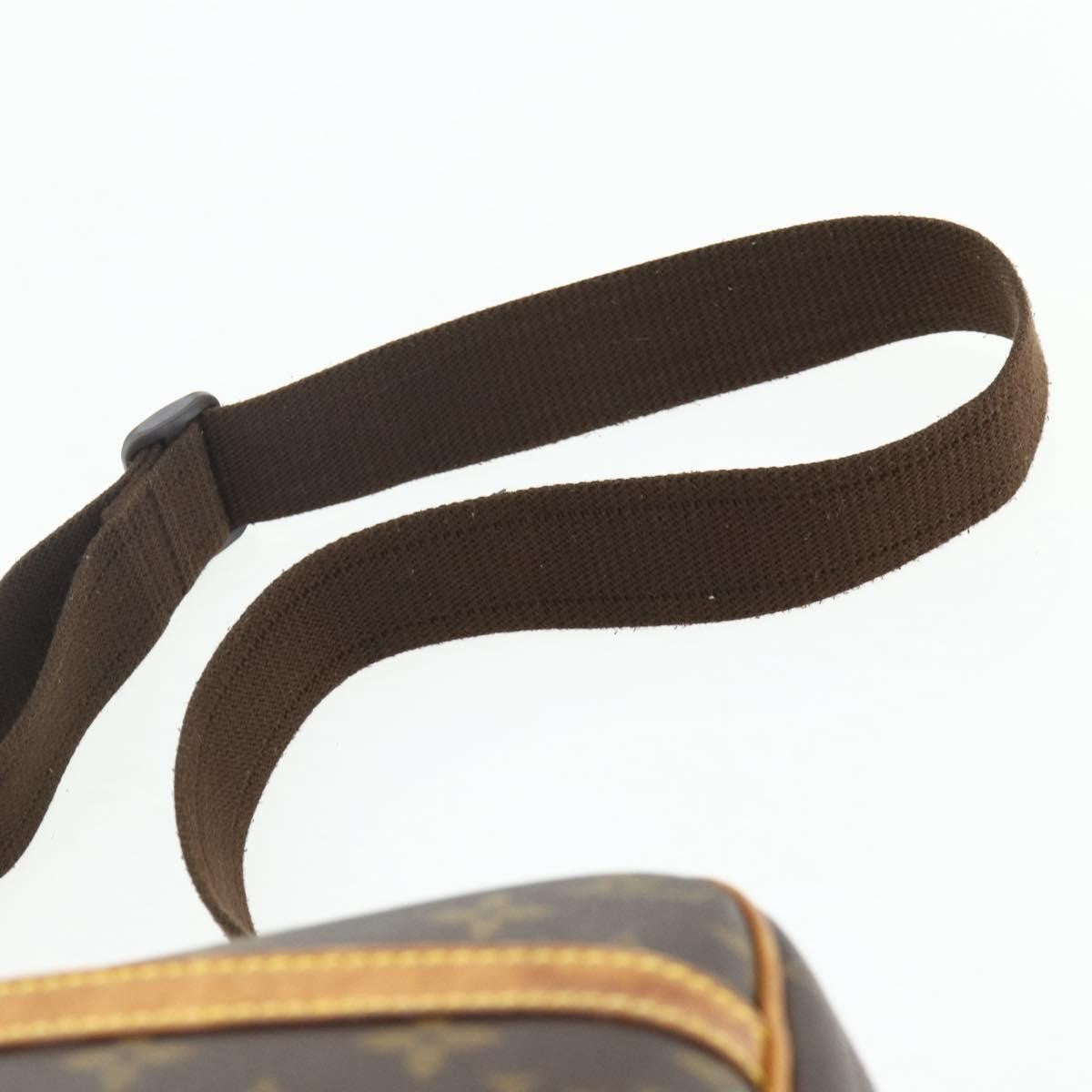 Louis Vuitton Reporter Bag Monogram Canvas Brown Canvas Shoulder Bag Bag (Pre-Owned)