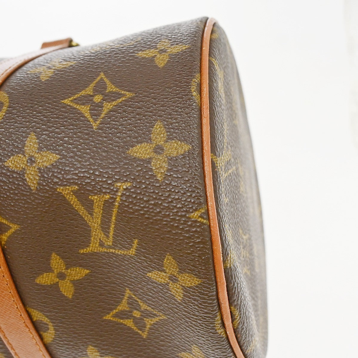 Louis Vuitton Papillon Handbag Monogram Canvas Brown Canvas Handbag (Pre-Owned)
