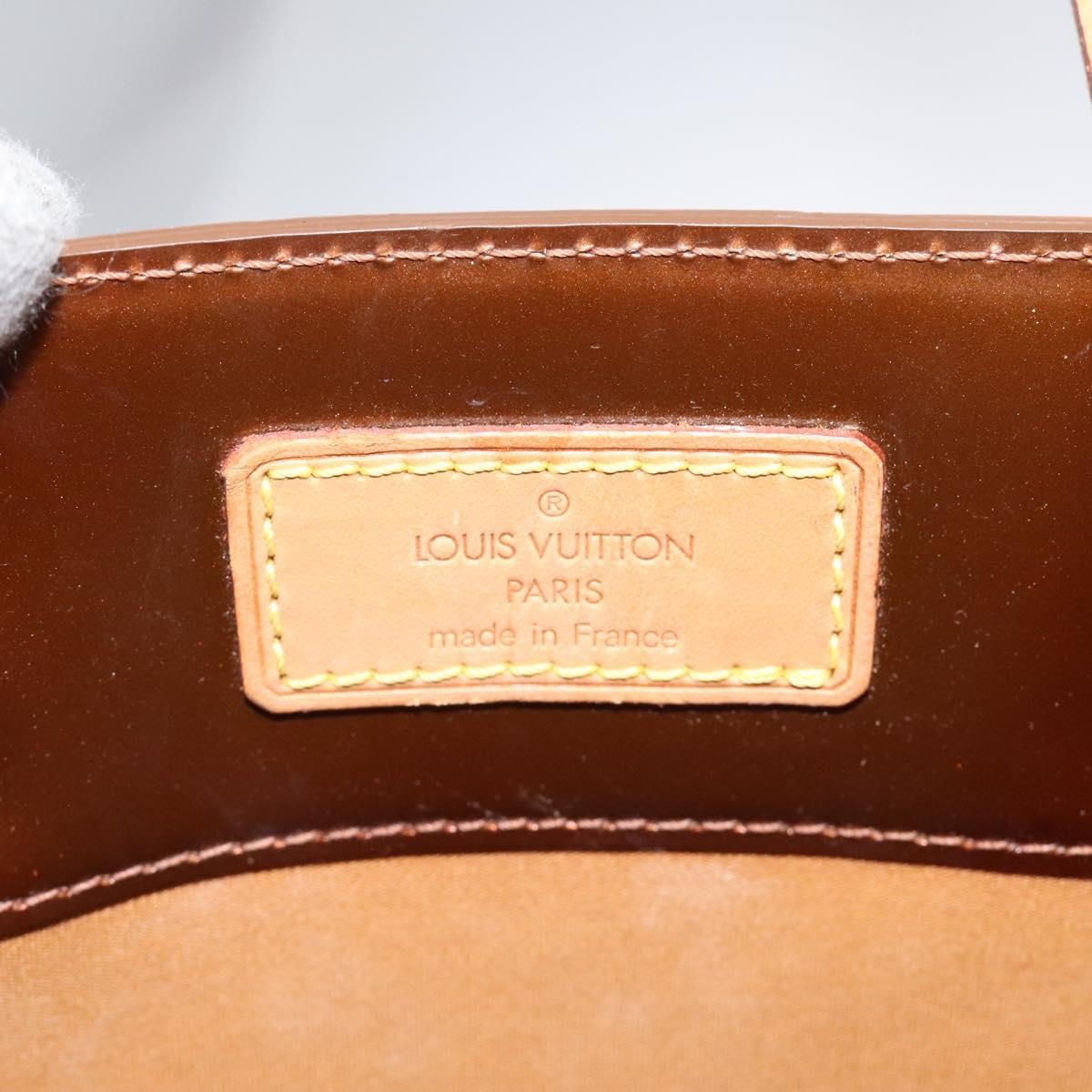 Louis Vuitton Reade Handbag Monogram Vernis Brown Patent_Leather Handbag (Pre-Owned)
