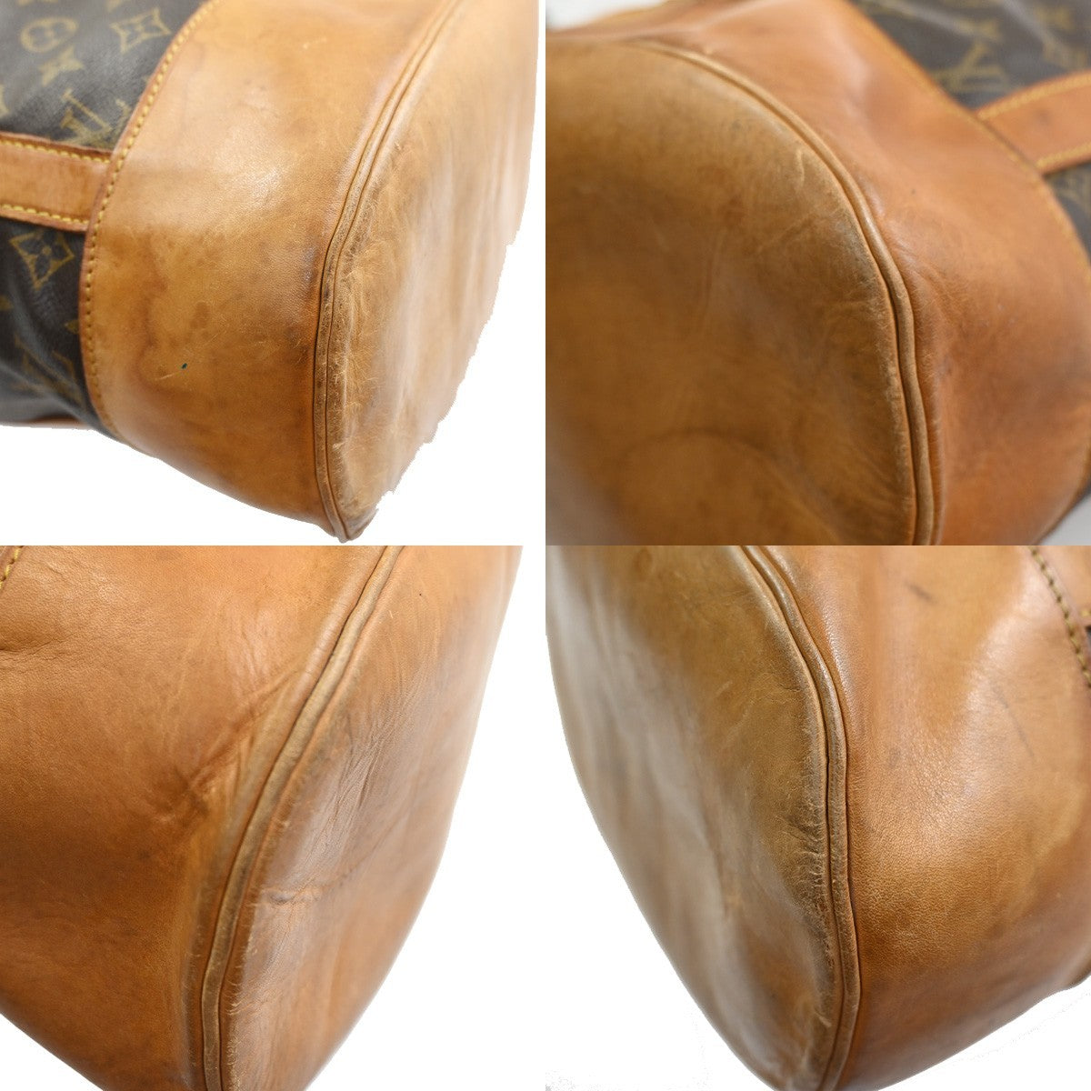 Louis Vuitton Randonnee Backpack Monogram Canvas Brown Canvas Backpack Bag (Pre-Owned)