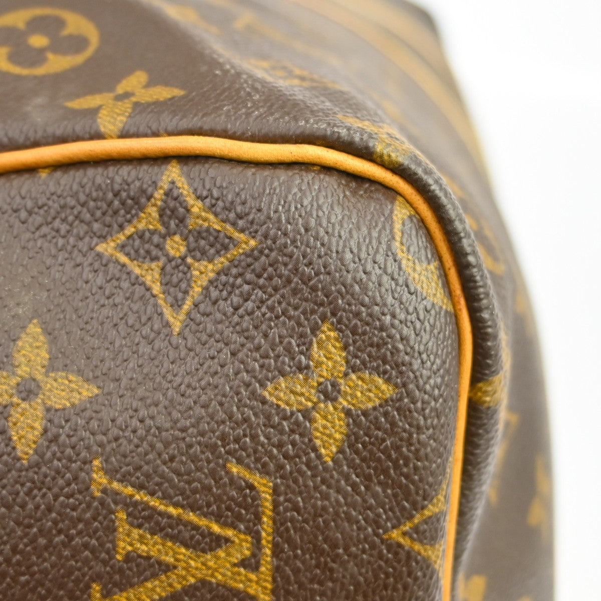 Louis Vuitton Keepall Bandouliere Bag Monogram Canvas Brown Canvas Travel Bag Bag (Pre-Owned)