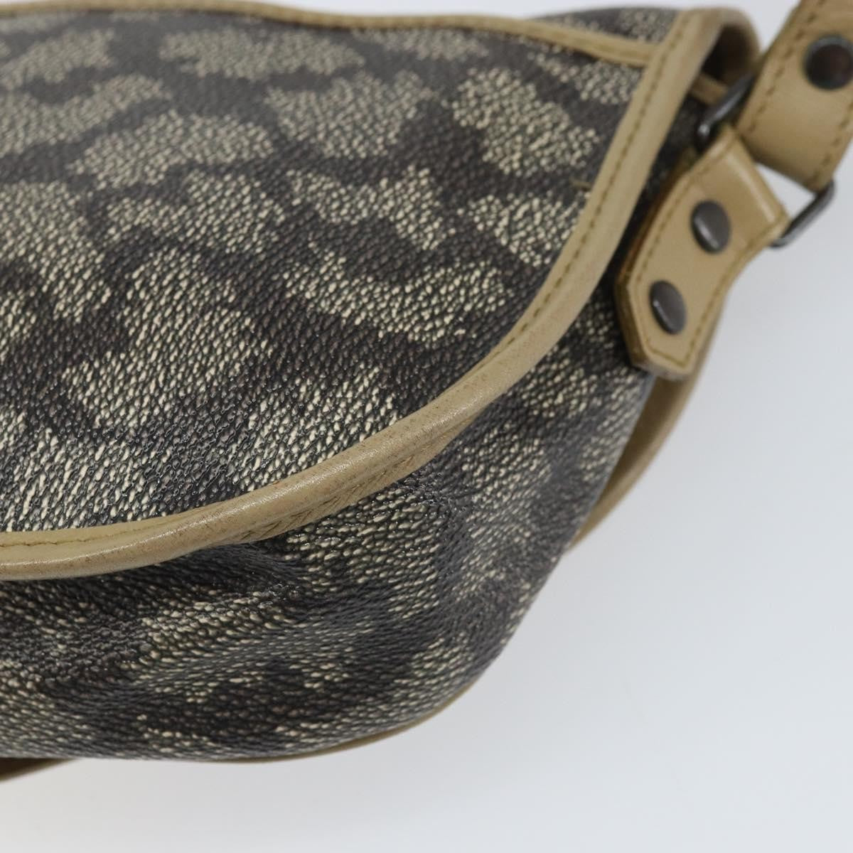 Saint Laurent Vintage Shoulder Bag Pvc Leather Gray Pvc Shoulder Bag Bag (Pre-Owned)