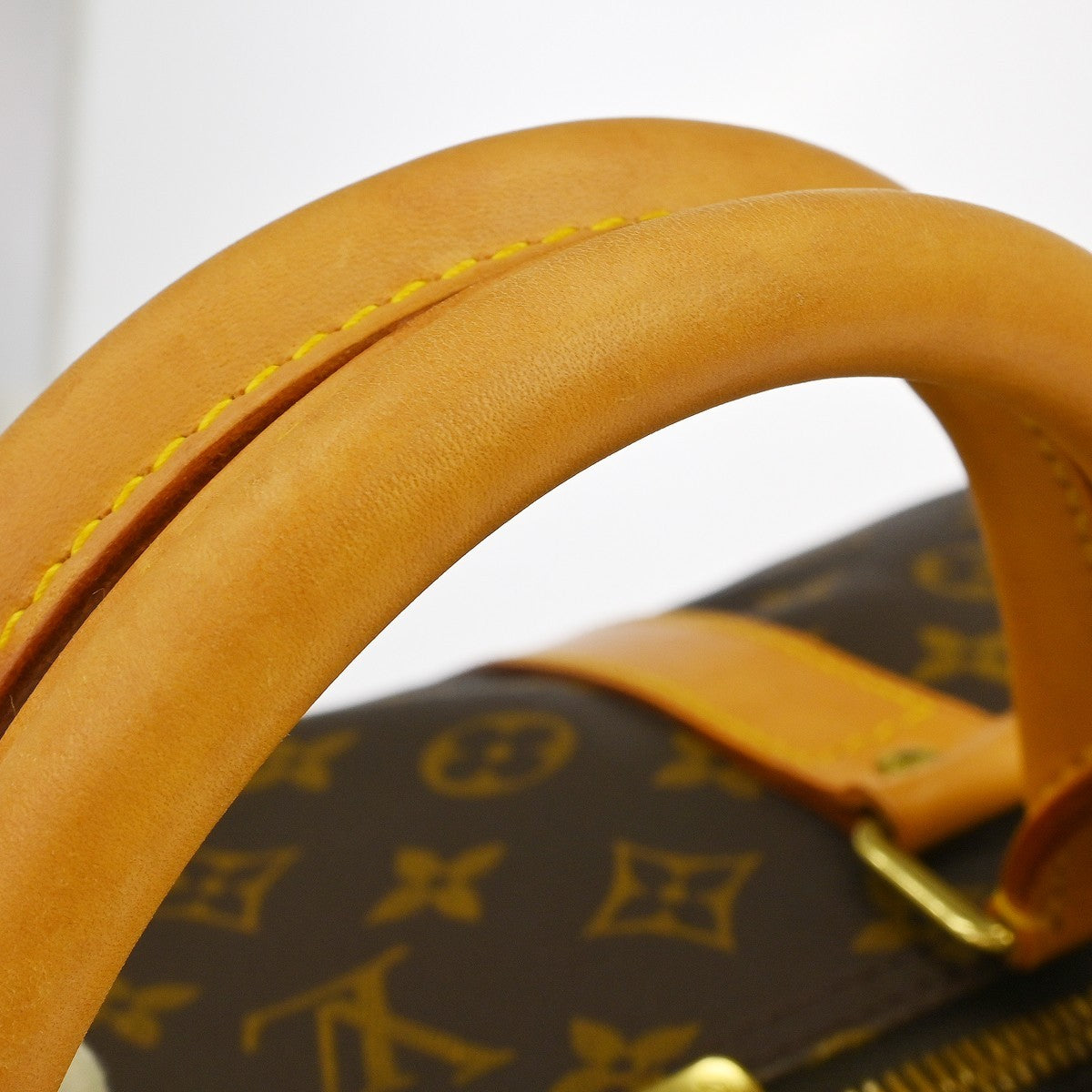 Louis Vuitton Keepall Bag Monogram Canvas Brown Canvas Travel Bag Bag (Pre-Owned)