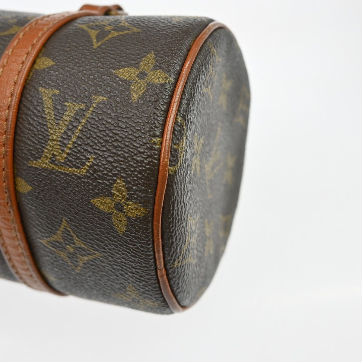 Louis Vuitton Papillon Handbag Monogram Canvas Brown Canvas Handbag (Pre-Owned)