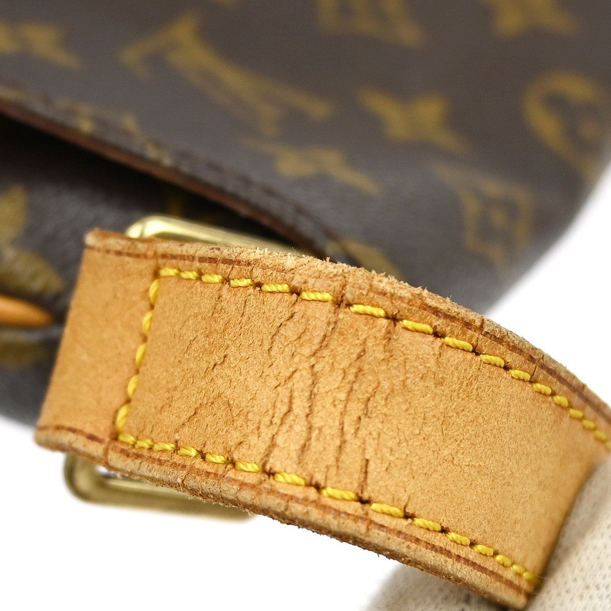 Louis Vuitton Musette Salsa Handbag Monogram Canvas Brown Canvas Shoulder Bag Bag (Pre-Owned)