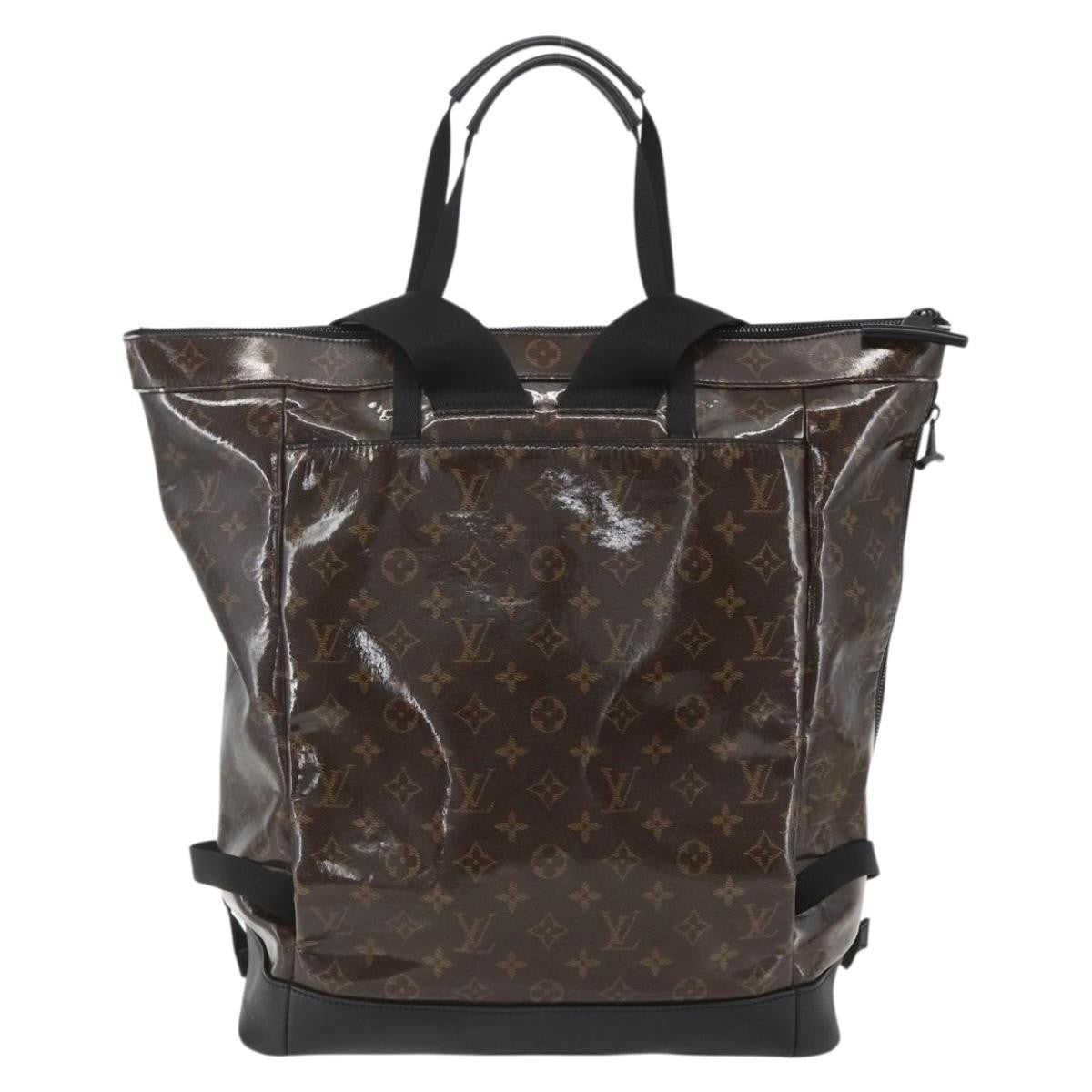 Louis Vuitton Zipped Tote Limited Edition Monogram Glaze Canvas Brown Canvas Tote Bag Bag (Pre-Owned)