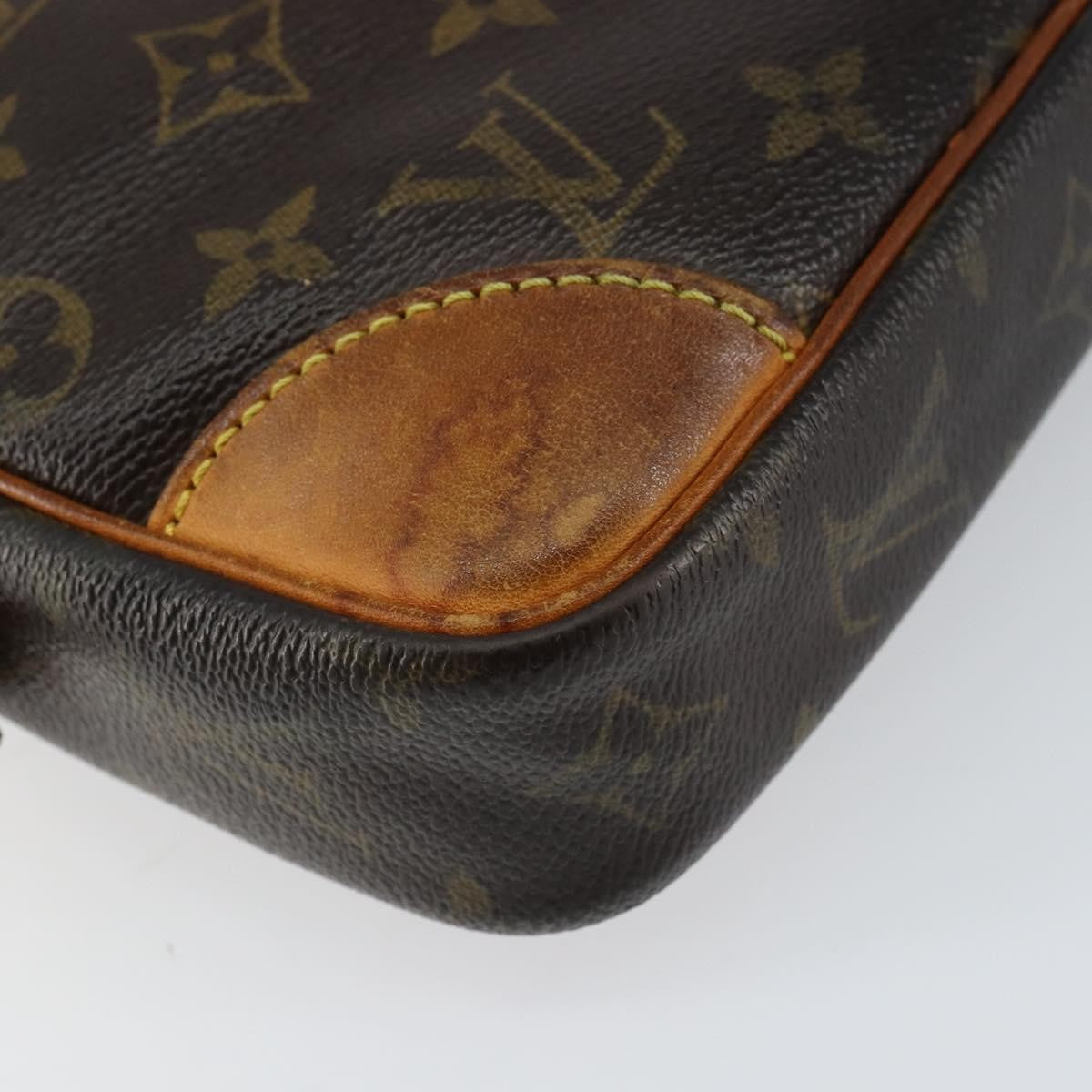 Louis Vuitton Marly Dragonne Clutch Monogram Canvas Brown Canvas Clutche & Pouche Bag (Pre-Owned)