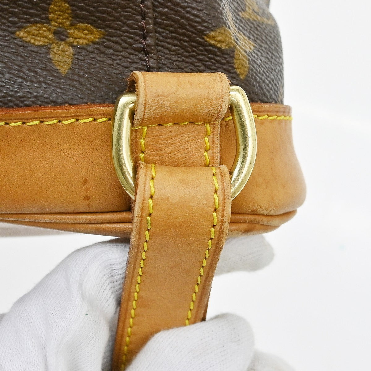 Louis Vuitton Vintage Montsouris Backpack Monogram Canvas Brown Canvas Backpack Bag (Pre-Owned)