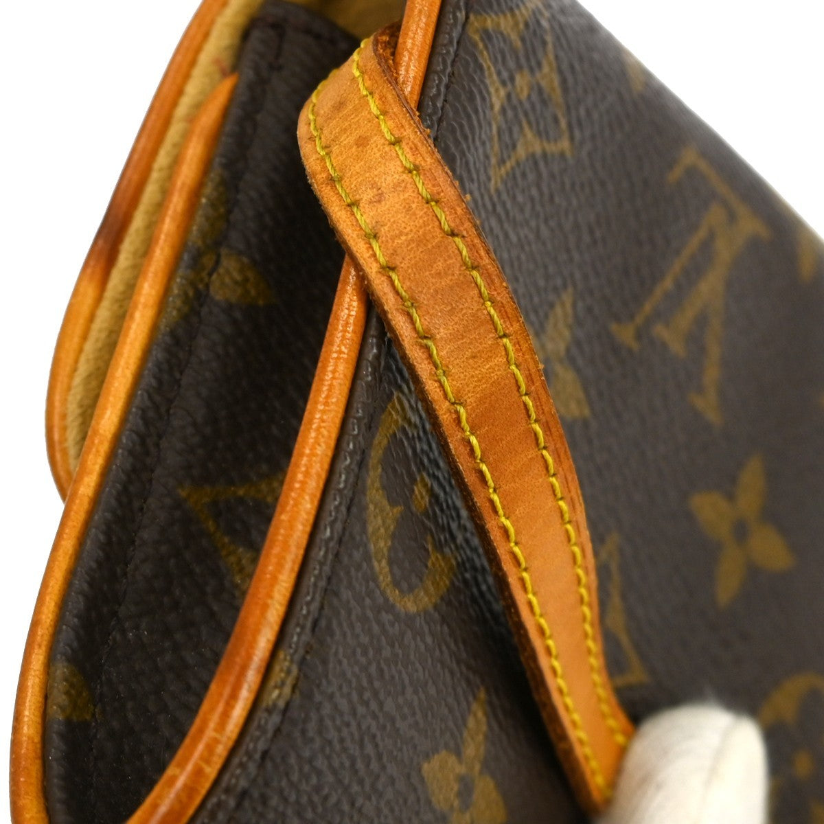 Louis Vuitton Twin Handbag Monogram Canvas Brown Canvas Clutche & Pouche Bag (Pre-Owned)